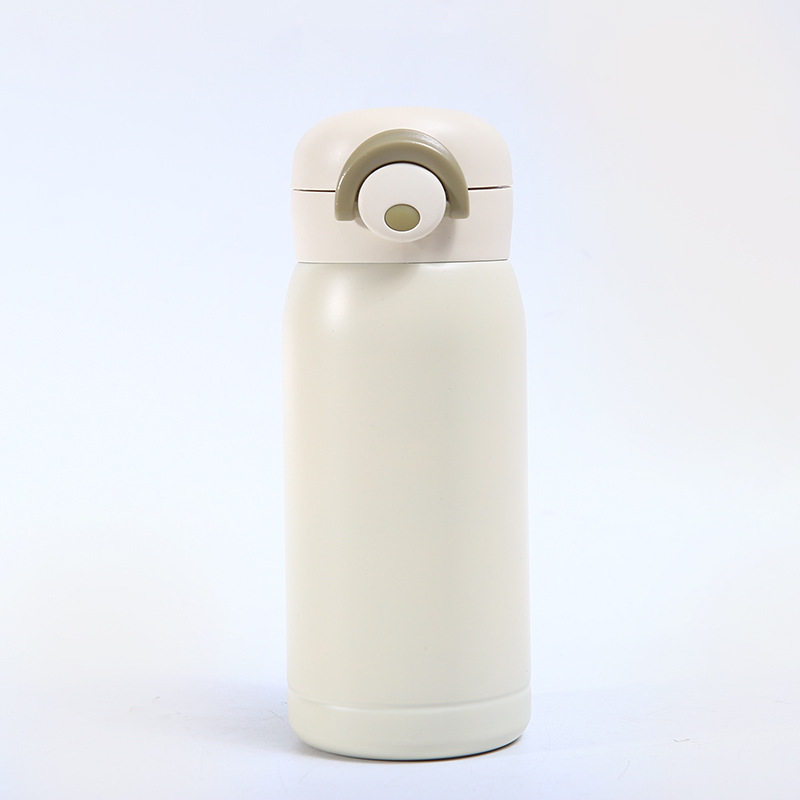 Magas megjelenésű mini fedél zsebes nadrágpohár 304 rozsdamentes acél termoszpohár egyszerű termoszpohár aranyos gyerek vizespohár nagykereskedelem