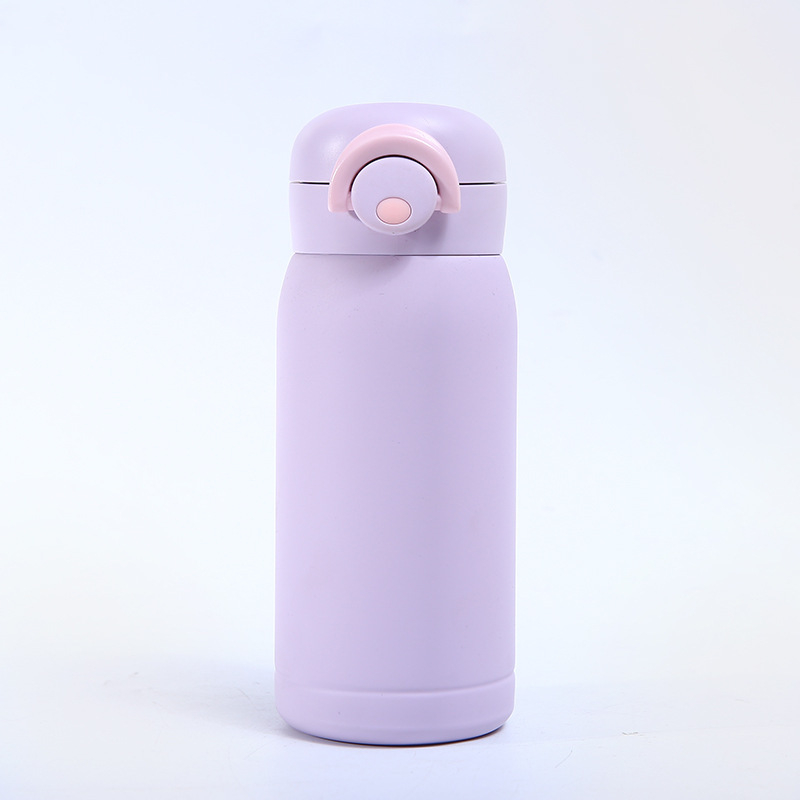 Magas megjelenésű mini fedél zsebes nadrágpohár 304 rozsdamentes acél termoszpohár egyszerű termoszpohár aranyos gyerek vizespohár nagykereskedelem