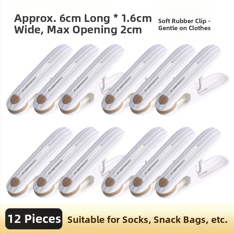 Õmblusteta klambriga kuivatusriidepuu plastist majapidamises kasutatav tuulekindel fikseeritud riidepuu, sokid, aluspesu, voodipesu, riidepuu