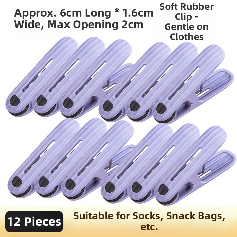 Õmblusteta klambriga kuivatusriidepuu plastist majapidamises kasutatav tuulekindel fikseeritud riidepuu, sokid, aluspesu, voodipesu, riidepuu