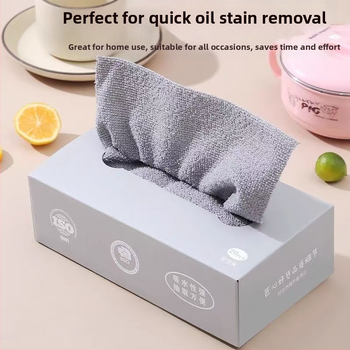 Lazy Rag Kitcheni ühekordselt kasutatav nõudepesulapp, paksendatud märg ja kuiv kaheotstarbeline väljatõmmatav pestav puhastusrätik