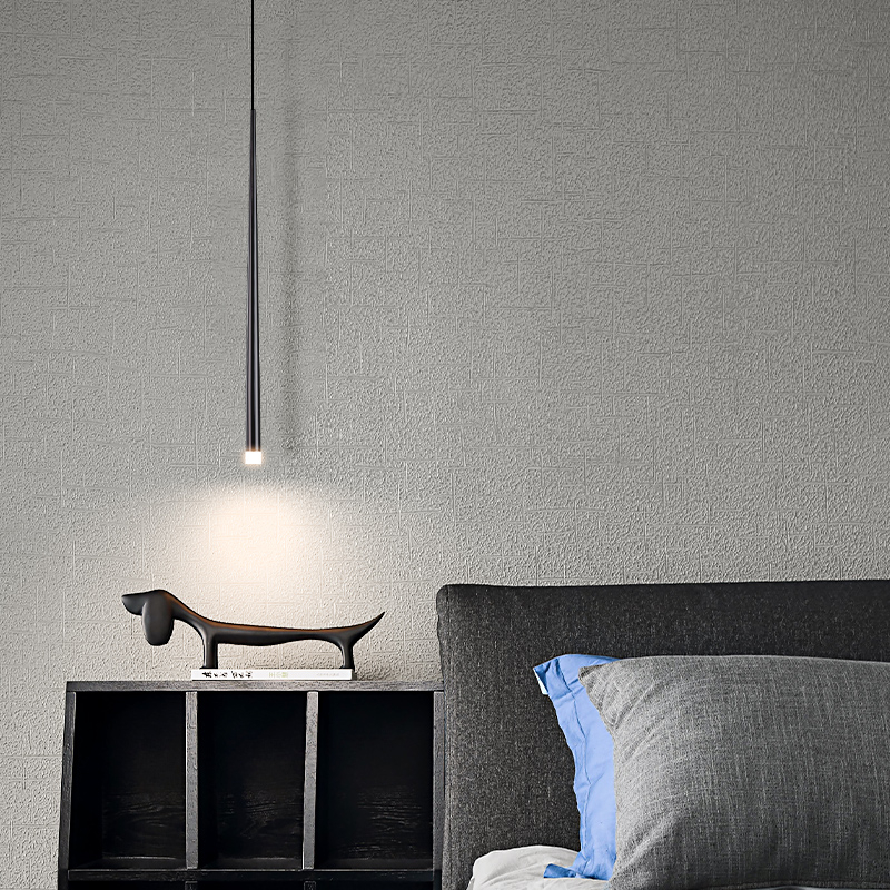 Öökülg lühtri moodne lihtne valgus luksuslik minimalistlik galvaniseerimisega eristuv loominguline disainer koonusekujuline magamistoa kahepealine lühtri