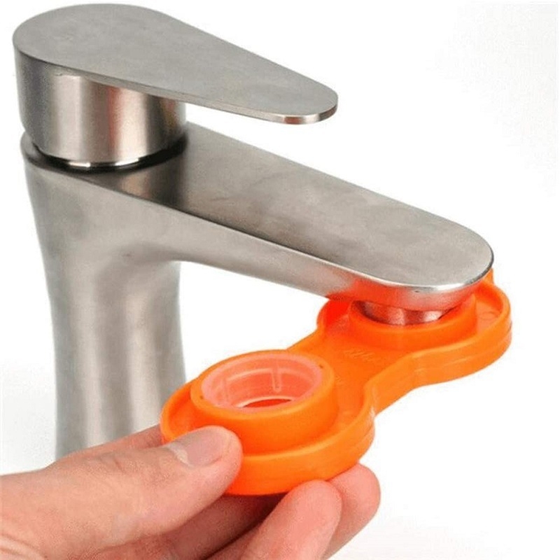 Amz csaptelep perlátor eltávolító eszköz fürdőszobai hardver kiegészítők perlátorkulcs készlet munkaerő-takarékos szétszerelés