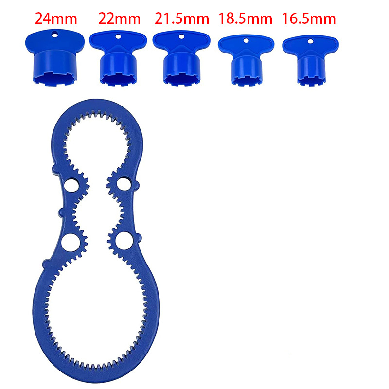 Amz csaptelep perlátor eltávolító eszköz fürdőszobai hardver kiegészítők perlátorkulcs készlet munkaerő-takarékos szétszerelés