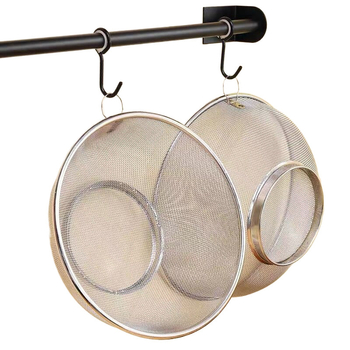 Καλάθι αποστράγγισης από ανοξείδωτο ατσάλι 304, κρεμαστό κόσκινο πλύσης ρυζιού με πάχος, πολυλειτουργικό καλάθι πλύσης λαχανικών κουζίνας, πλύσιμο ρυζιού και καλάθι φιλτραρίσματος νερού χονδρικής