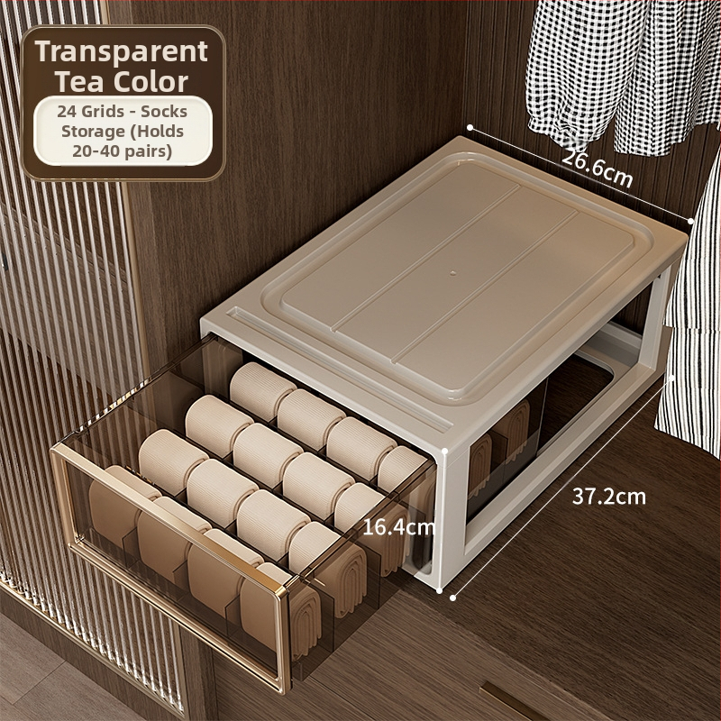 Apatinių drabužių laikymo dėžutė Buitinė stalčių tipo drabužių spinta Liemenėlė Apatiniai kojinės Apdailos dėžutė Trys viename padalinta apdailos dėžutė