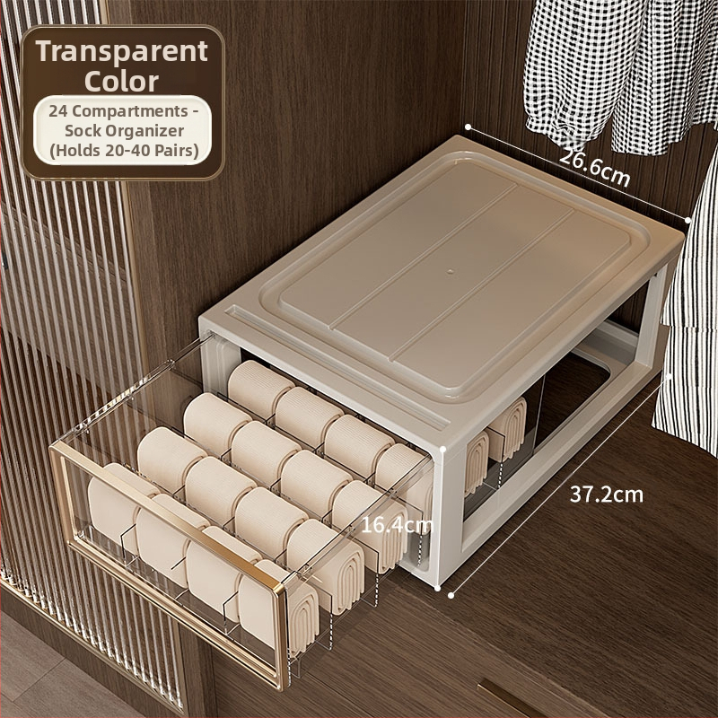 Apatinių drabužių laikymo dėžutė Buitinė stalčių tipo drabužių spinta Liemenėlė Apatiniai kojinės Apdailos dėžutė Trys viename padalinta apdailos dėžutė