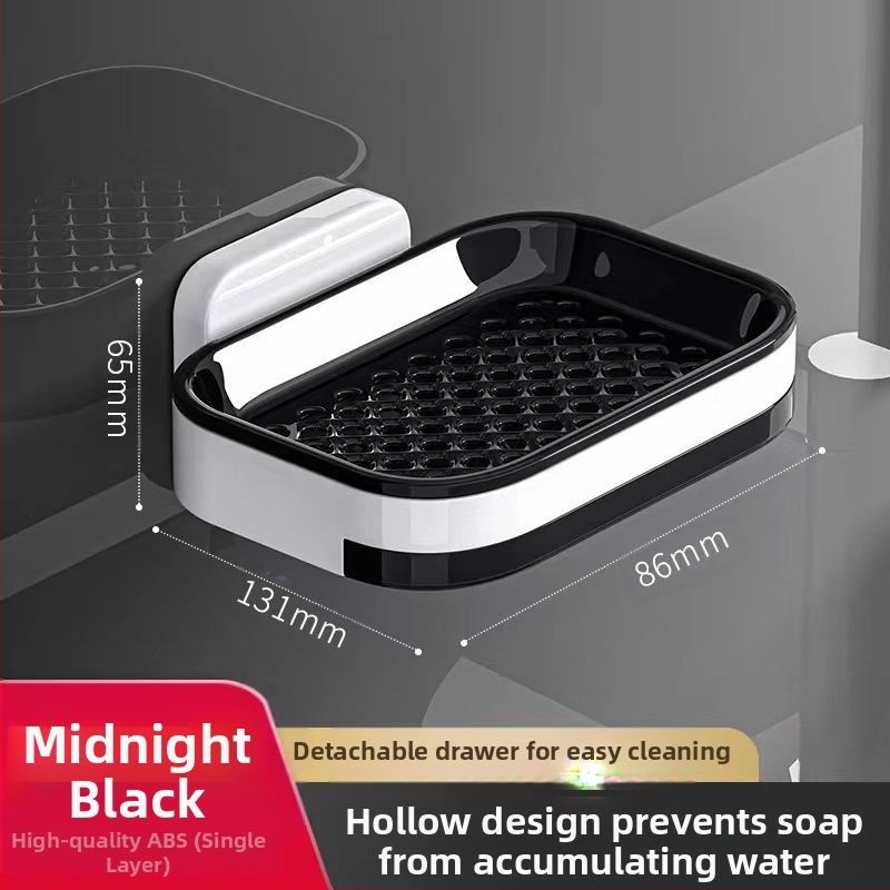 Piiriülene seebikarp, augustamata, seinale kinnitatav äravooluga seebiriiul, majapidamis-, tualett- ja vannitoakahekihiline seebiriiul