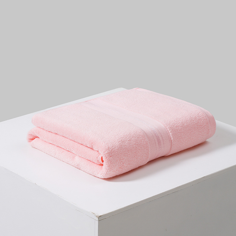 Šukuotos medvilnės rankšluostis vonios kambariui 70 * 150 cm 500 g ryškaus šilko kalimas minkštas sugeriamumas skersinis karštai siuvinėtas logotipas