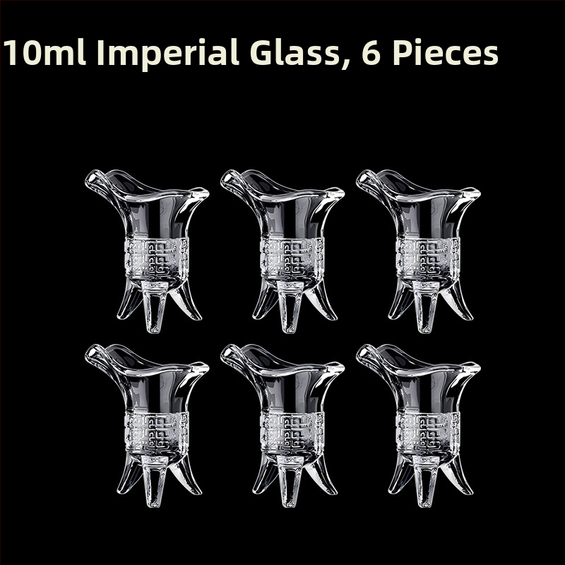 Alkoholinių gėrimų taurė, taurė, maža vyno taurė, spiritinis stiklas, aštuonkampis stiklas, kulkos formos taurė, vienos taurės didmeninė stiklinė taurė