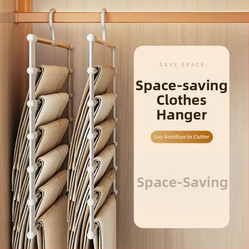 Tarpvalstybinės kelnių lentynos kopėčios, pakabinamos kelnės, sulankstomos kelnių lentynos, nerūdijančio plieno kelnės, pakabinamos kelnės, segtukas, daugiasluoksnės besiūlės laikymo pakabinamų kelnių gamintojai