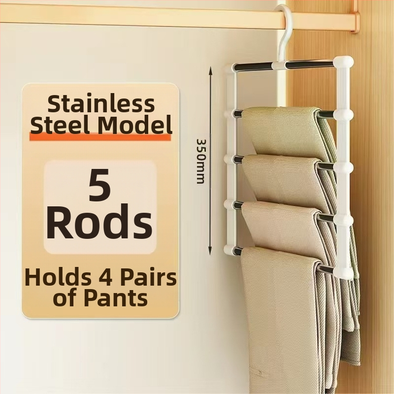 Tarpvalstybinės kelnių lentynos kopėčios, pakabinamos kelnės, sulankstomos kelnių lentynos, nerūdijančio plieno kelnės, pakabinamos kelnės, segtukas, daugiasluoksnės besiūlės laikymo pakabinamų kelnių gamintojai