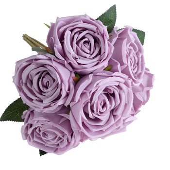 7 букета императорска роза наложница, букет от изкуствени цветя, домашна сватбена фотография, реквизит, декорация на аудитория, изкуствени цветя