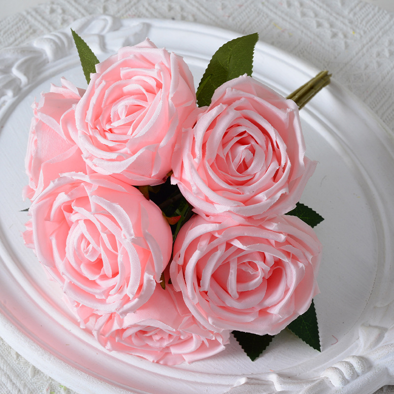 7 kimpu keiserlikke liignaise roose kunstlillede kimp kodu pulmafotograafia rekvisiidid auditooriumi kaunistused kunstlilled