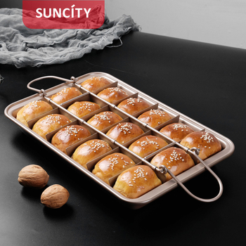 Διασυνοριακή πολυλειτουργική φόρμα κέικ brownie από ανθρακούχο χάλυβα αντικολλητική για DIY