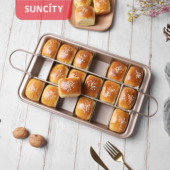 Διασυνοριακή πολυλειτουργική φόρμα κέικ brownie από ανθρακούχο χάλυβα αντικολλητική για DIY