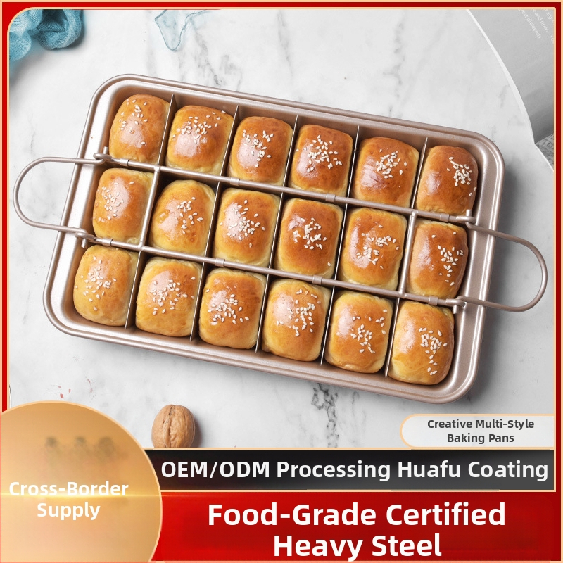 Daugiafunkcinė neprideganti anglinio plieno pyrago forma „pasidaryk pats“ kepimui