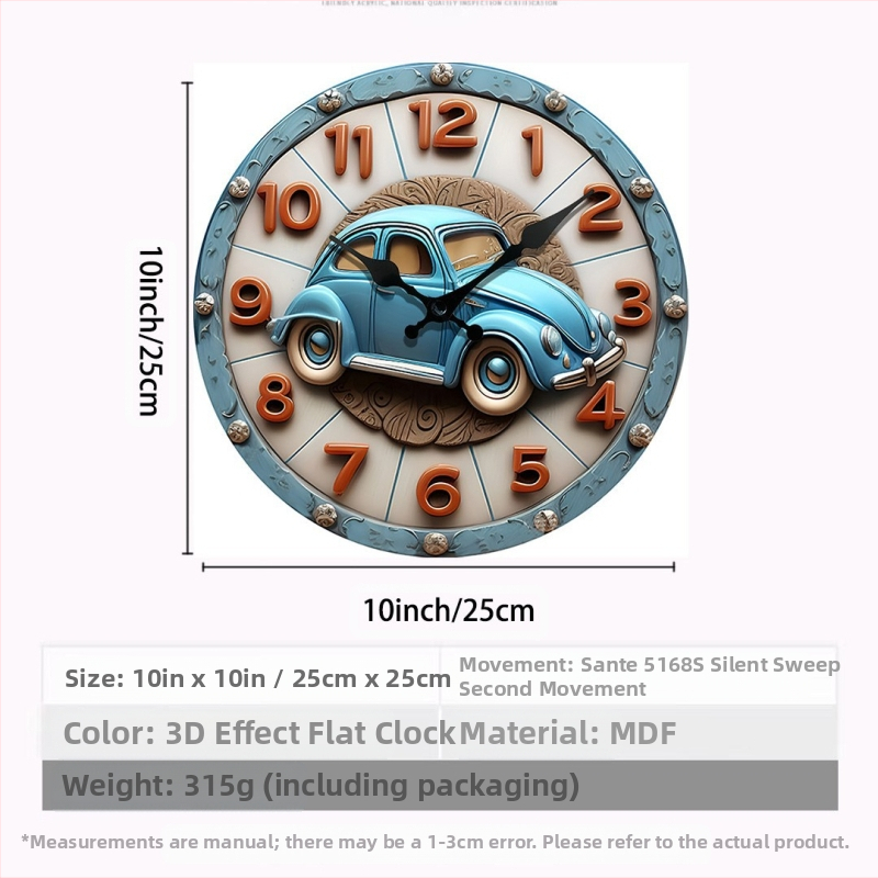 Нов трансграничен горещо продаван псевдо стерео часовник с ефект, часовник с истински анимационен ефект, часовник с животински ефект