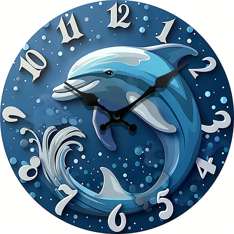 Uus piiriülene ja kuum müügilolev pseudostereoefektiga kell, päris koomiksistiilis kell, loomakell