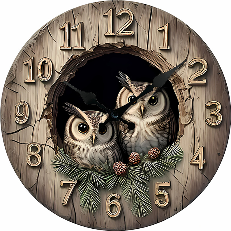 Uus piiriülene ja kuum müügilolev pseudostereoefektiga kell, päris koomiksistiilis kell, loomakell