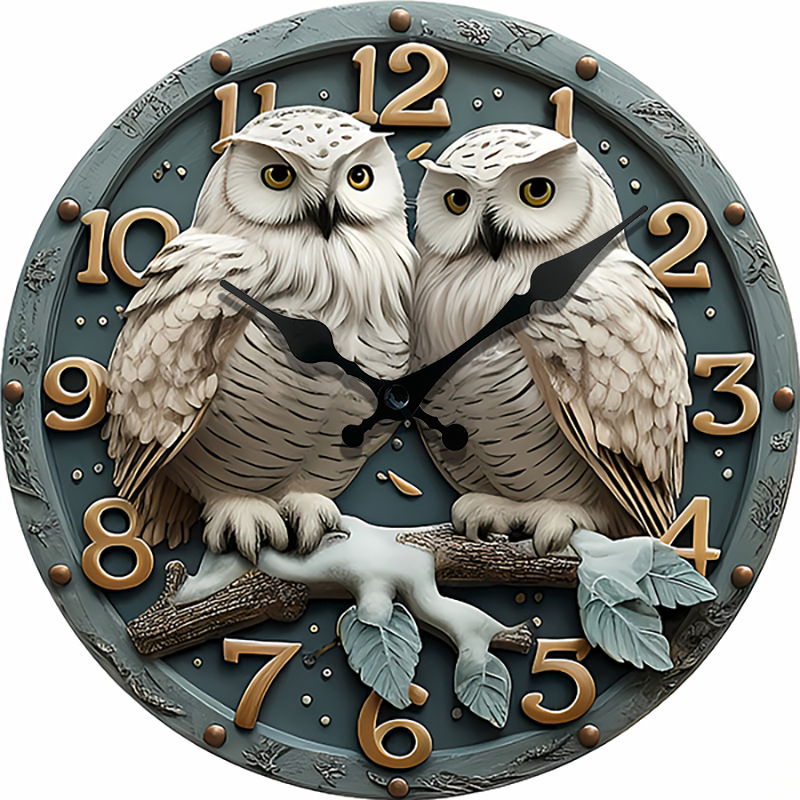 Uus piiriülene ja kuum müügilolev pseudostereoefektiga kell, päris koomiksistiilis kell, loomakell