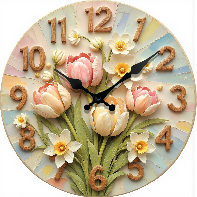 Uus piiriülene ja kuum müügilolev pseudostereoefektiga kell, päris koomiksistiilis kell, loomakell