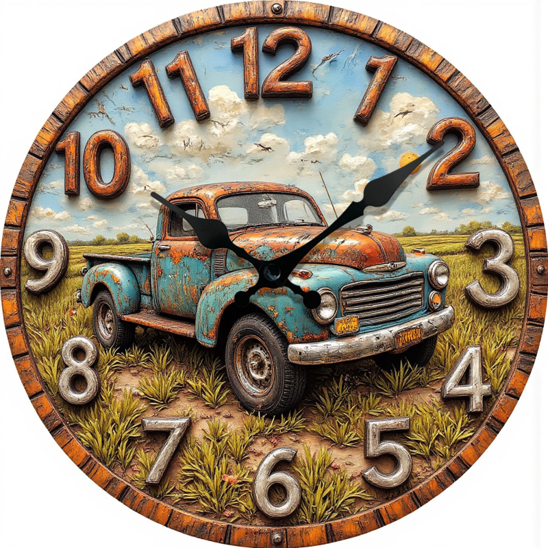 Uus piiriülene ja kuum müügilolev pseudostereoefektiga kell, päris koomiksistiilis kell, loomakell