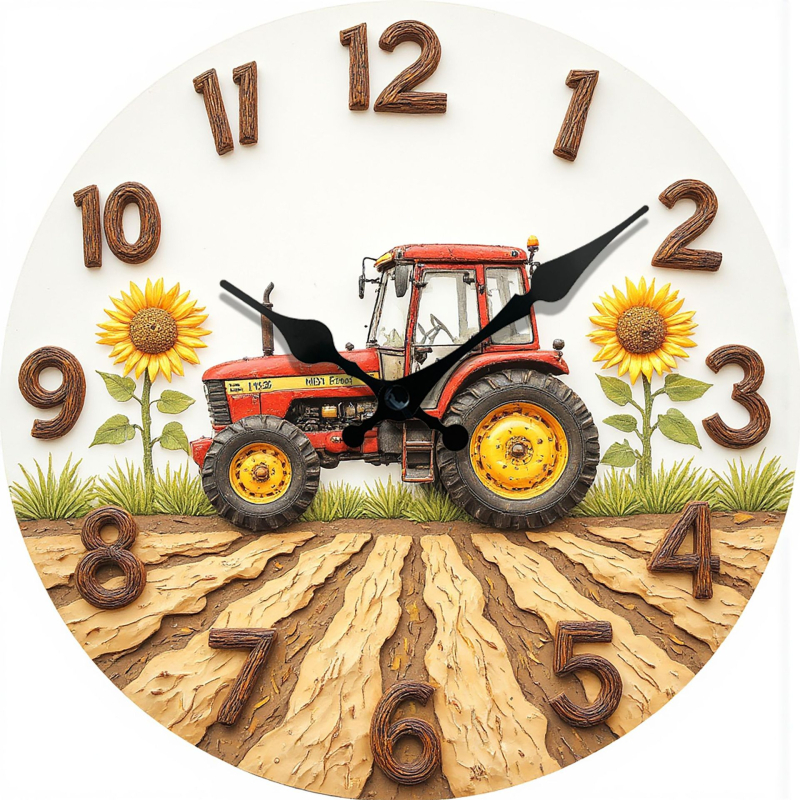 Uus piiriülene ja kuum müügilolev pseudostereoefektiga kell, päris koomiksistiilis kell, loomakell