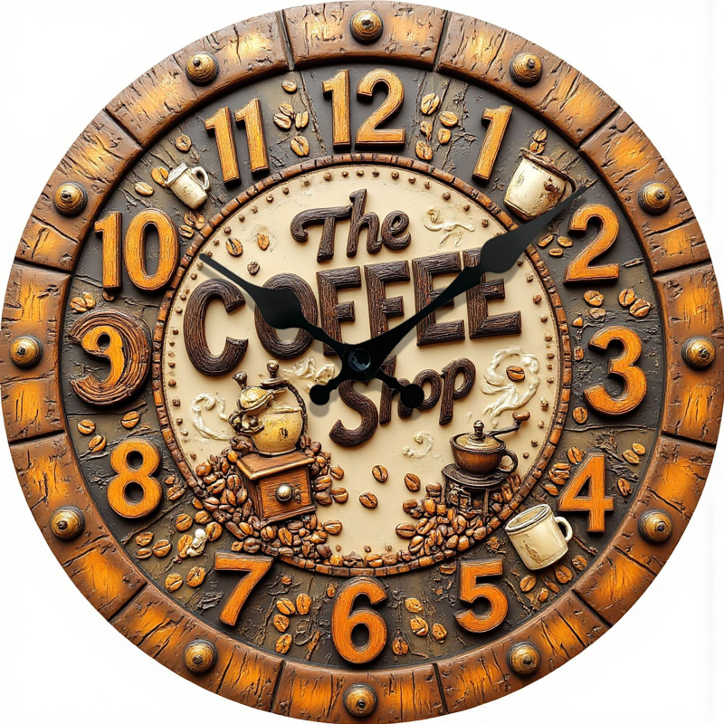 Uus piiriülene ja kuum müügilolev pseudostereoefektiga kell, päris koomiksistiilis kell, loomakell