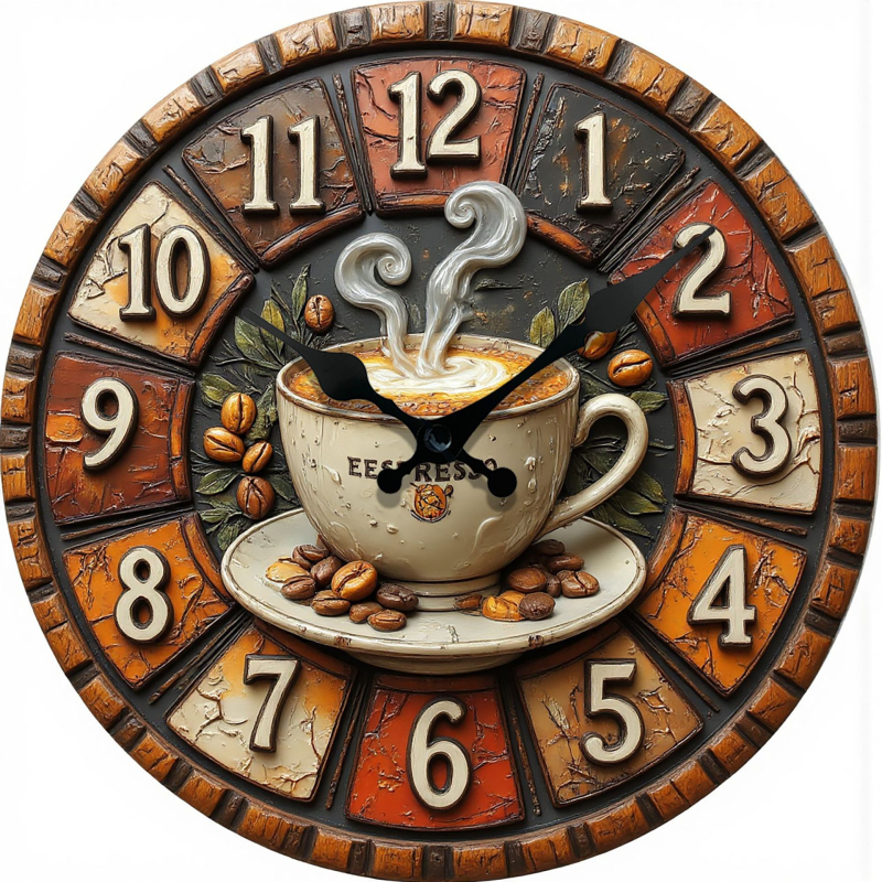 Uus piiriülene ja kuum müügilolev pseudostereoefektiga kell, päris koomiksistiilis kell, loomakell