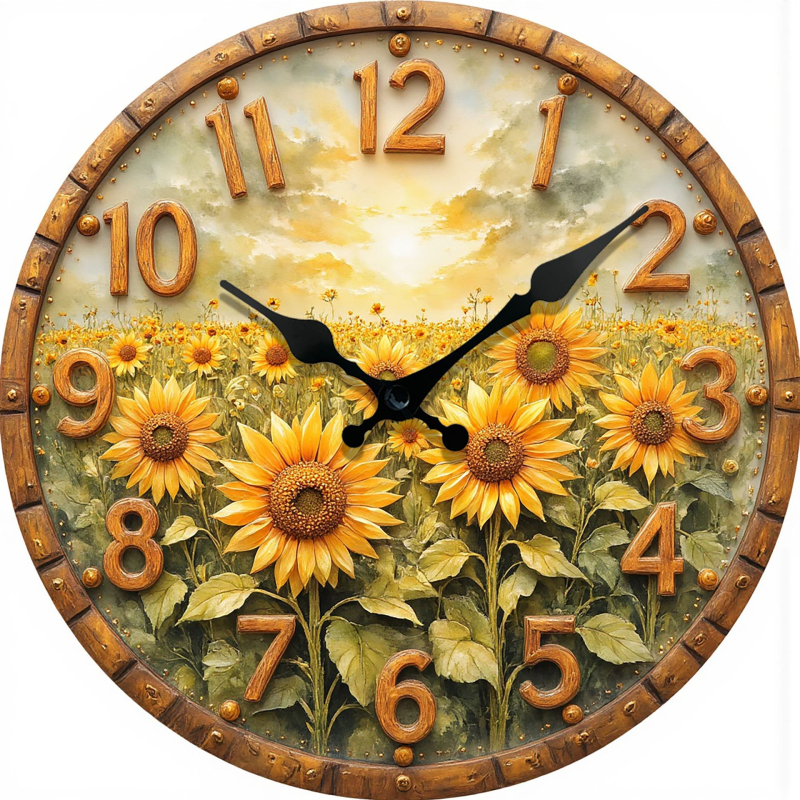 Uus piiriülene ja kuum müügilolev pseudostereoefektiga kell, päris koomiksistiilis kell, loomakell