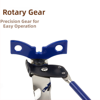 Ανοιχτήρι κονσερβών μονής λαβής από ανοξείδωτο ατσάλι με ανοιχτό καπάκι, ανοιχτήρι μπουκαλιών για οικιακή χρήση, εργαλείο κουζίνας που εξοικονομεί εργασία