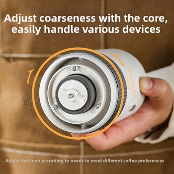 Kavamalė Mažas buitinis elektrinis malūnas Nešiojamas rankinis malūnėlis Kavos aparatas Rankinis kavos malūnėlis