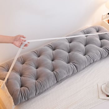 2025. aasta uus voodiäärne padi ühiselamu õpilase vöökoha kaitsja pehme padi kodudiivani laheakna seljatoe pikk padi lahtivõtmist ja pesemist ei vaja