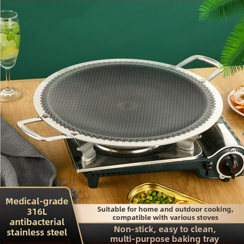 316 ümmargune mittenakkuva küpsetusplaadiga välistingimustes kasutatav telkimisgrillplaat kaardipliit elektriline keraamiline induktsioonpliit spetsiaalne teppanyaki praadimine