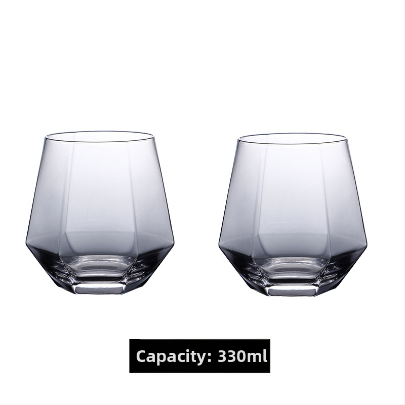 Pahar de bere whisky transparent colorat în formă specială, pahar de uz casnic în formă specială, pahar de băut cu aspect deosebit