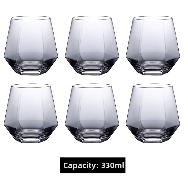 Pahar de bere whisky transparent colorat în formă specială, pahar de uz casnic în formă specială, pahar de băut cu aspect deosebit