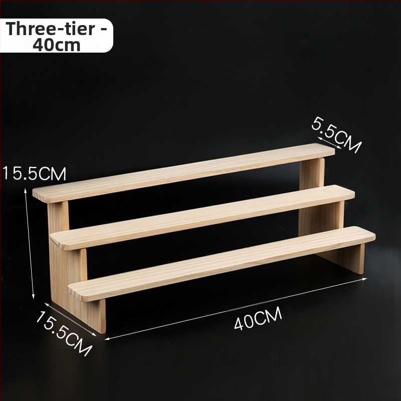 NM397 Raft de afișare din lemn masiv, suport de depozitare, suport de birou, la modă, de mână, cutie specială pentru jaluzele, raft pentru scară cu plante verzi cărnoase