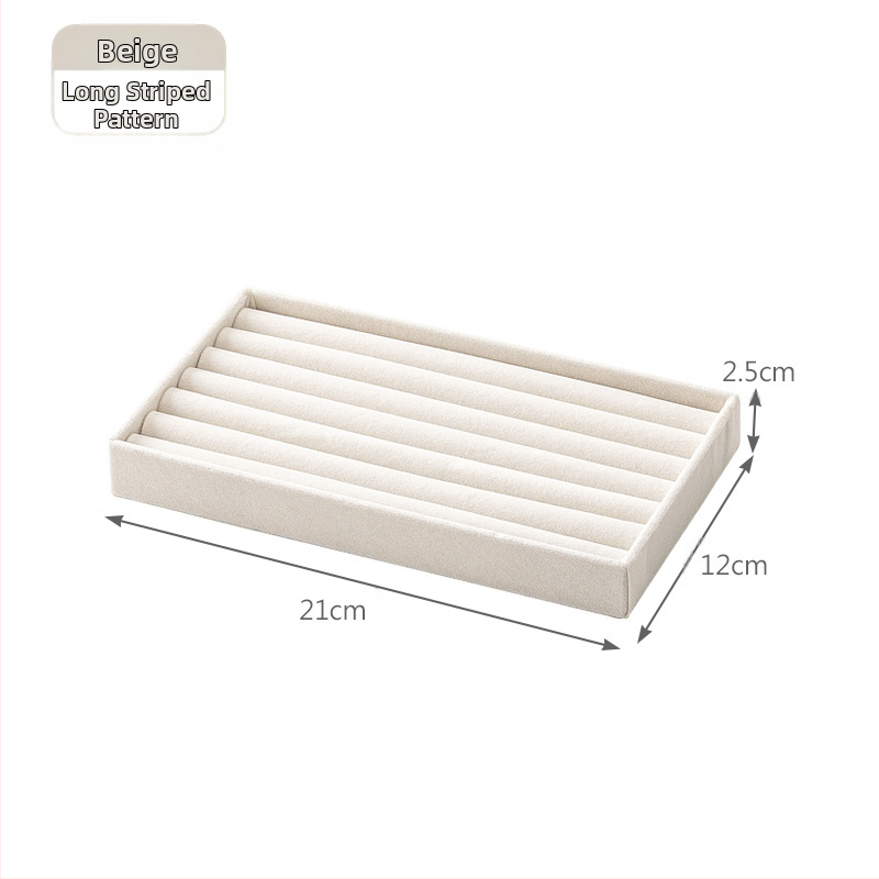 Határokon átnyúló fiókos flanel tálca ékszerdoboz kis méretű ékszer fülbevalók fülbevalók gyűrű fülbevalók nyaklánc tárolódoboz