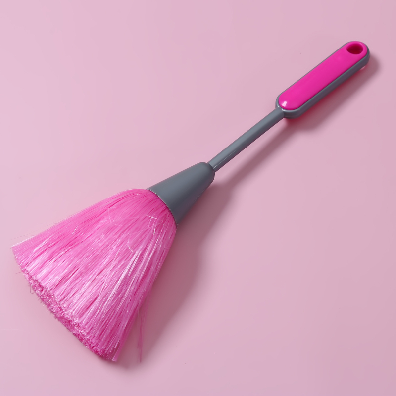 Divkrāsu rokturis Pp zīda datora tastatūras tīrīšanas birste biroja mājsaimniecības putekļu slotiņa spalvu slotiņa ražotāja tiešā piegāde mīksti sari