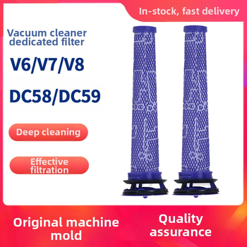 Dyson v7 v8 v6 dc58 dc59 dc62 porszívó elülső szűrőbetét tartozékokhoz, szűrőhálóhoz alkalmas