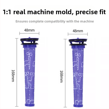 Dyson v7 v8 v6 dc58 dc59 dc62 porszívó elülső szűrőbetét tartozékokhoz, szűrőhálóhoz alkalmas