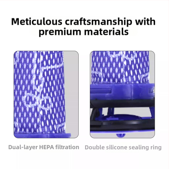 Dyson v7 v8 v6 dc58 dc59 dc62 porszívó elülső szűrőbetét tartozékokhoz, szűrőhálóhoz alkalmas