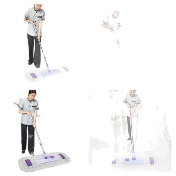 Νέο μεγάλο μέγεθος 2025 σφουγγαρίστρα για υγρή και στεγνή οικιακή χρήση, Lazy One-Drag Floor Cleaner, πανί διπλής χρήσης για ώθηση σκόνης
