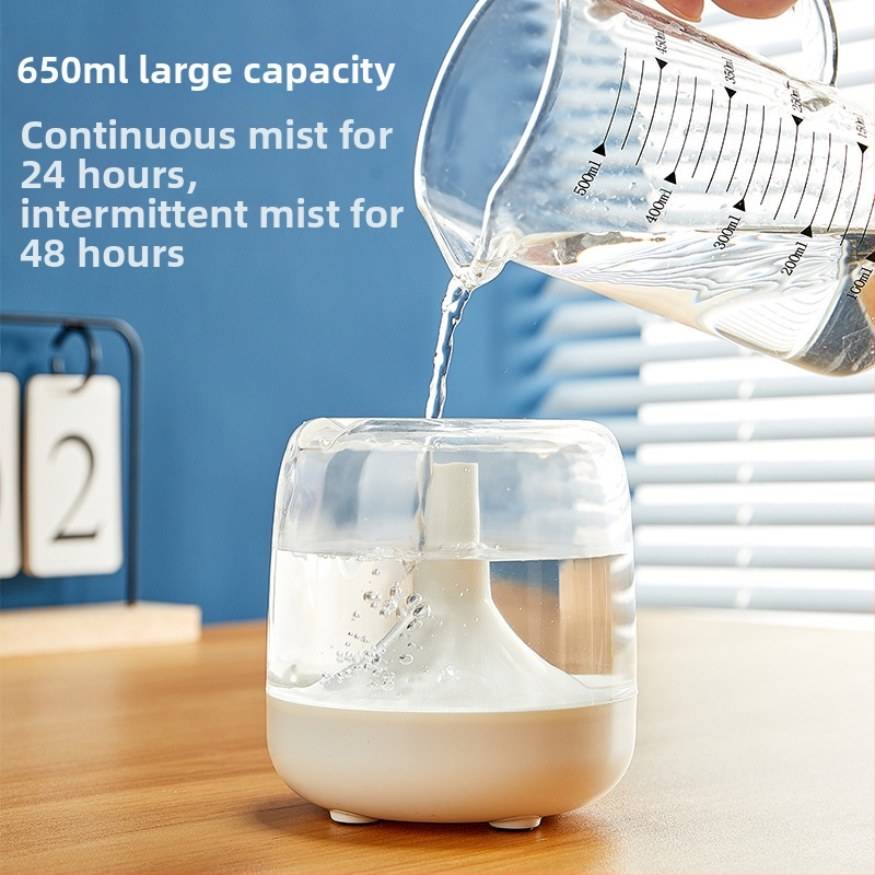 Légnedvesítő határokon átnyúló mini párásító háztartási hálószoba kis aromaterápiás gép asztali némító mennyezeti lámpa kollégiumi