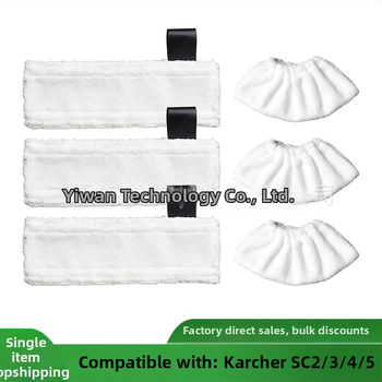 Tinka „Karcher Sc2/Sc3/Sc4/Sc5“ valymo garinėms šluostėms, šluostės užvalkalams