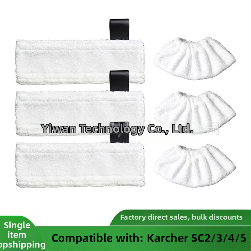 Tinka „Karcher Sc2/Sc3/Sc4/Sc5“ valymo garinėms šluostėms, šluostės užvalkalams