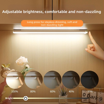 Έξυπνη ασύρματη φόρτιση με επαγωγικό φως νυκτός ανθρώπινου σώματος, οικιακή καλωδίωση, δωρεάν νυχτερινό διάδρομο, ντουλάπα, γραφεία, λωρίδα LED