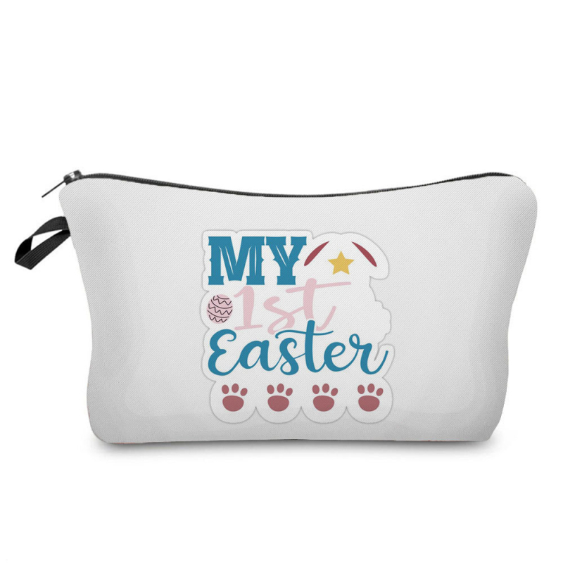 Naujas didmeninės prekybos spalvingas šunų moteriškas krepšys augintinių stiliaus madingas mielas pieštukų krepšys didelės talpos animacinių filmukų kosmetikos laikymo krepšys