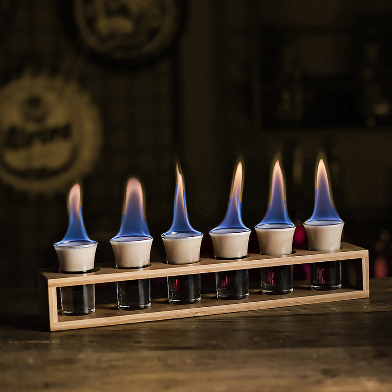 Bullet Cup Liquor Cup Swallow Cup Kangete alkohoolsete jookide Cup B52 Kokteiliklaaside hoidik Shot Cup komplekt Baari veiniklaas